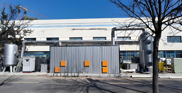 山東宏濟(jì)堂阿膠藥品廠高濃度惡臭氣體治理工程01