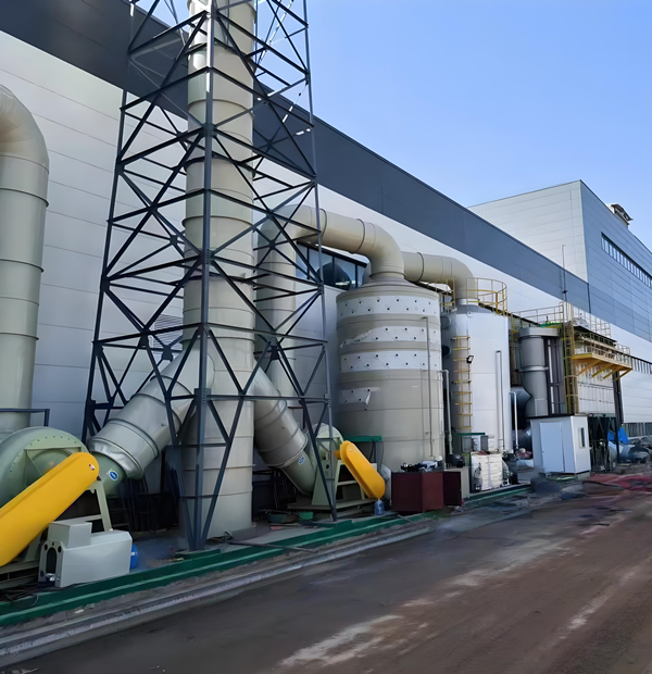 魯北萬潤(rùn)智慧能源窯爐廢氣處理工程02