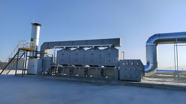 陜西敏華家居智造海綿發(fā)泡廢氣治理工程01